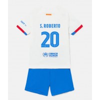 Dječji Nogometni Dres Barcelona Sergi Roberto #20 Gostujuci 2023-24 Kratak Rukav (+ Kratke hlače)